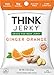 Think Jerky - Grass-Fed Beef Jerky, Ginger Orange, Gluten-Free, 1.5 Ounce (Pack of 5)
