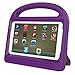 Case for Samsung Galaxy Tab E Lite 7.0 inch- Dinines Kids Case Light Weight Shockproof Protective Cover Handle Stand Case for Samung SM-T113 / Tab 3 Lite 7.0 SM-T110 / SM-T111 7-Inch Tablet (Purple)