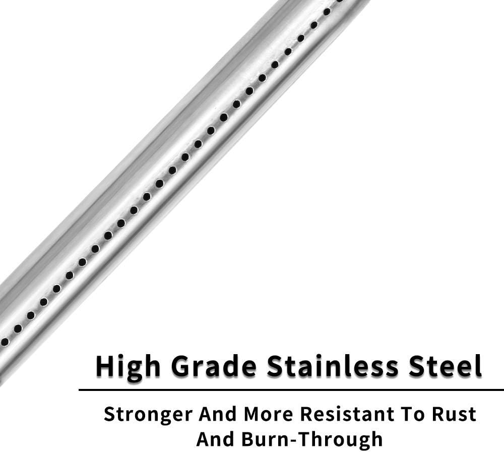 SHINESTAR 7507 27 inch Burner Tube for Weber Spirit E/S 210, 200, Genesis Silver A, Spirit 500 Gas Grills with Side Control, Stainless Steel Replacement Burner for 10404 : Garden & Outdoor