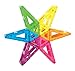 Magformers Creator Neon Color Set (60-pieces) Magnetic Building Blocks, Educational Magnetic Tiles Kit , Magnetic Construction STEM Set
