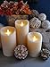 Set of 3 Flameless Candles: 3.5
