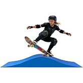 Leemeexaa Spliced Skate Ramp Modular Wave Style Skateboard Ramp Bike Ramp Bike Scooter Skates Easy Assembly Capacity 330Lbs.