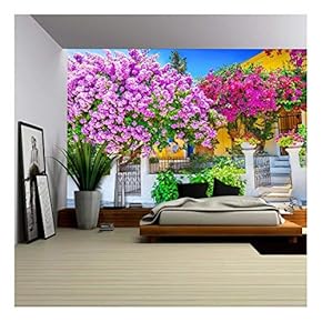 House with Bougainvillea
