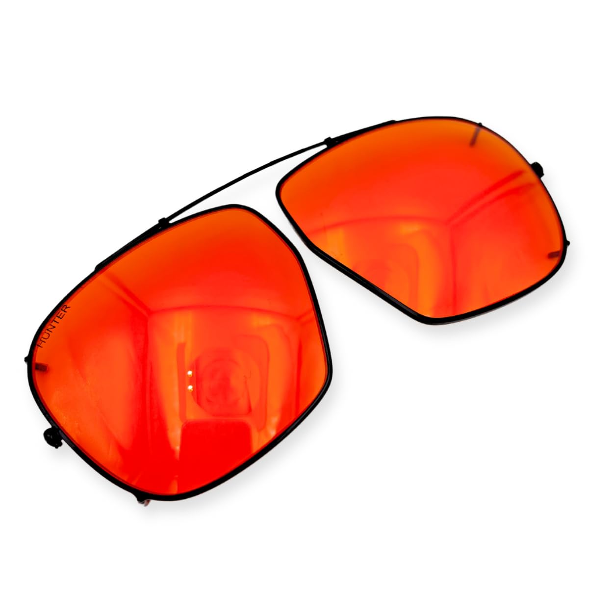 Myrò - Additional Clip for Hunter Frame with Orange Coloured Lenses High Performance Made in Italy