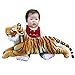 JESONN Realistic Stuffed Animals Grovel Tiger Plush Toys Pillows,23.6