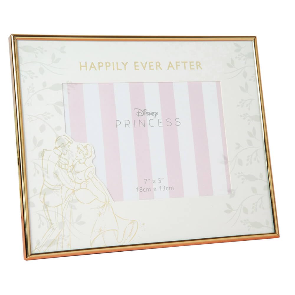 Disney Princess Cinderella & Prince Happily Ever After 7 x 5 Photo Frame