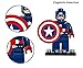 8 Pieces Minifigures Super Heroes Set Building Blocks Action Figures Toy, Kids Gift 0007