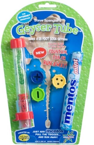 Brand New Steve Spangler's Geyser Tube Kit-Includes Caps Brand New