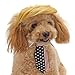 FOMATE Dog and Puppy Costume with Hair Piece Wig and Tie. Make Animals Great Again with This Wacky Political Satire Costume Perfect for Gags, Parties, and Events