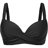 Aqua Eve Women Underwire Bikini Top - Push Up Swimsuit Top Bra Padded Bathing Suit 2025 Twist Front Swimwear