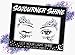 Face Jewels Glitter Gems Rhinestones – Eye Body Jewels Gems | Rhinestone Stickers | Body Glitter Festival Rave & Party Accessories by SoJourner (Unicorn Eyes)