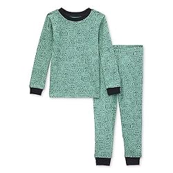 Burt's Bees Baby Baby Boy's Pj Set, Tee and Pant