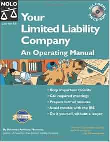 Your Limited Liability Company An Operating Manual With