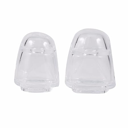 EROSPA® Penis-Eichel Sleeve Hülle Verlängerung Verdickung Extension - 2 Stück - Clear