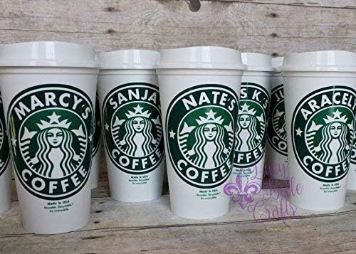 Personalized Reusable Plastic-16 Ounce Travel Mug