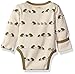 L'ovedbaby Unisex Baby Organic Kimono Bodysuit (Sage Hedgehogs, 3-6m)