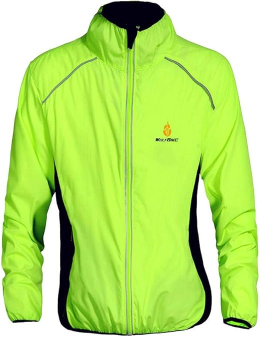 Cycling Windproof Jacket Jersey Bicycle Skin Lightweight Outdoor