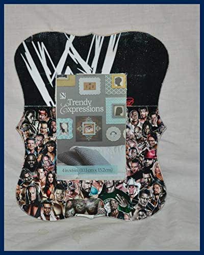 Amazon Com Wwe Inspired Wooden Frame Holds 4 X 6 Picture Handmade