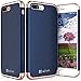 iPhone 7 Plus Case Vena Mirage Chrome Dock Friendly Slim Fit Hard Case Cover for Apple iPhone 7 Plus 6 point 4 inches Navy Blue Rose Gold
