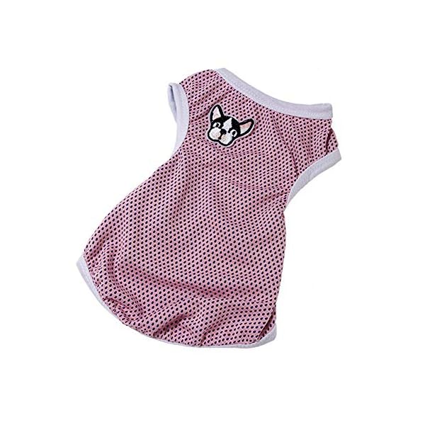 PPING Estate Vestiti per Cani Cappottino Cane Estate Vestiti Carini Vestiti per Gatti Animali Domestici Vestiti per Cani…