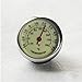 ANKI Table Classic Car Dashboard Small Round Analog Quartz Hygrometer Thermometer Humidity Meter (Luminous Thermometer)
