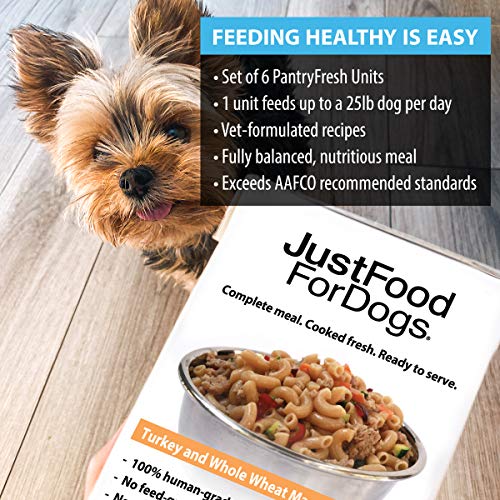 JustFoodForDogs Pantry Fresh Dog Food and Puppy Food, Human Quality