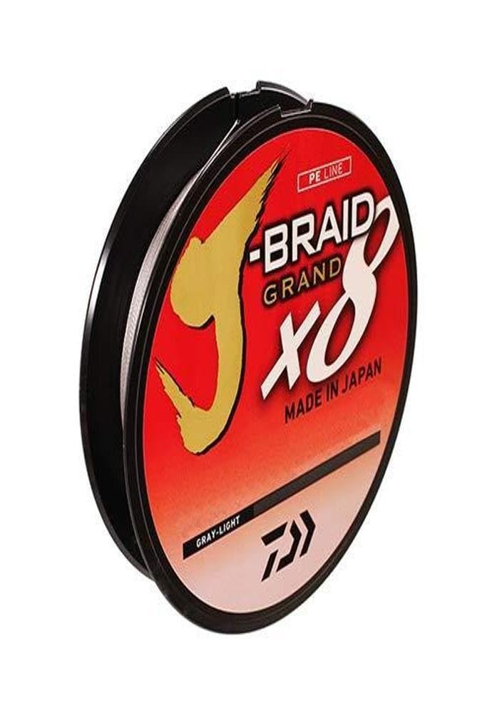 Daiwa J-BRAID GRAND 8X 300YDS FILLER SPOOL GRAY LIGHT โ image 1