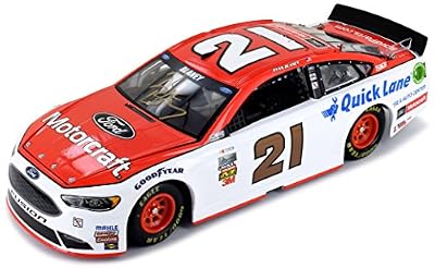 Autographed Ryan Blaney 2017 Ford Motorcraft NASCAR Diecast 1:24