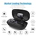 Bluetooth Headphones, Tiamat True Wireless Earbuds, Ti-Sairen II Advanced Mini Bluetooth V4.2 Earphones, IPX5 Waterproof Headset with Upgraded Battery and Charging Case for Samsung iPhone iWatch