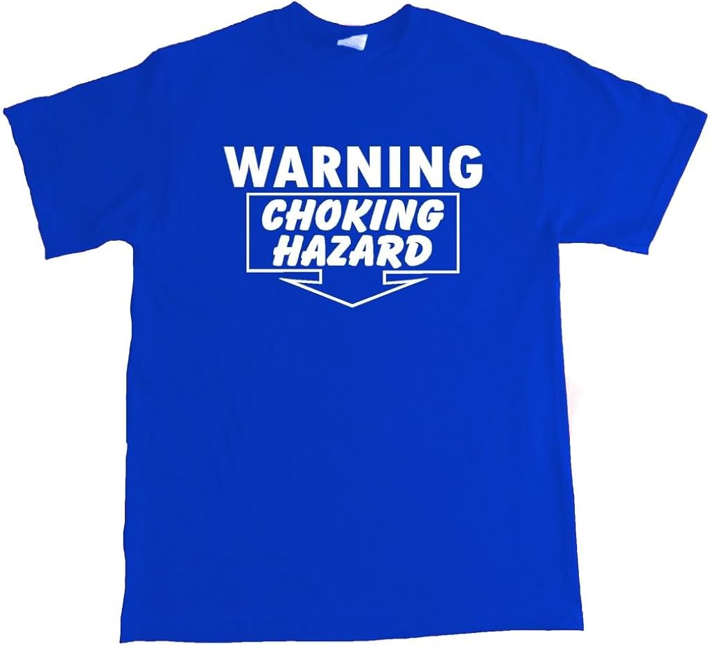 Amazon.com: MyTees Warning Choking Hazard Funny Adult T-Shirt: Clothing - Choking Hazard With Pet Clothing