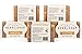 Bend Soap Company All Natural Goat Milk Soap - Paraben and GMO Free - Handmade in USA - Soothe Cracked Skin, Relax and Exfoliate - Overall Dry Skin Relief (Oatmeal Honey, 6 Pack of 4.5oz Bars)…