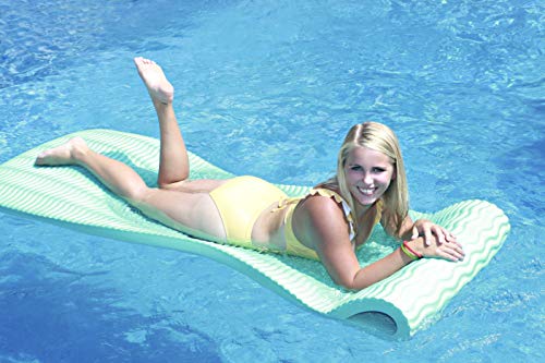 VOS Dimpled Swimming Pool Lounger for Adults and Kids | Ultra Buoyant Water Floats For Pools, Beaches, Lakes, Water Parks, 72" x 26" x 1.5", Fandango Pink - Thumbnail 4