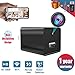 Janesvissy New 2020 Spy Camera with Spy WiFi Hidden Camera, Spy Camera charger 1080P HD Nanny Cam, Wireless Hidden Camera Charger Recorder with Night vision Support iOS/Android