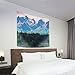 YAMUDA Dorm Decorate Vivid Tapestry Wall Hanging, Apartment Decor Collection, Bedroom Living Room Dorm Tapestries (Mountain)