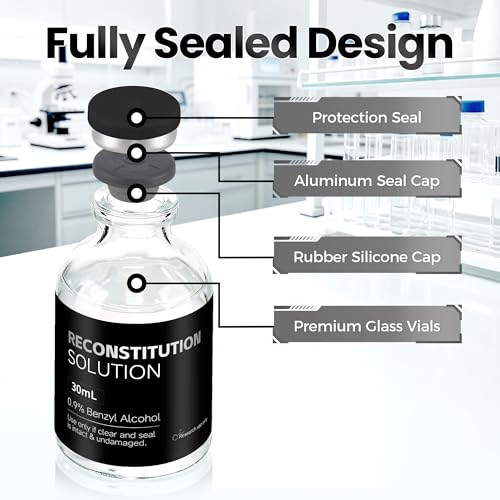 Jentatnua Solution Ultra Clean,Triple Sealed,30ML 4 Pack in Premium Glass Vials
