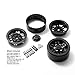 4PCS Plastic 1.9 Inch Bead lock Wheel Rim for 1:10 RC Crawler Axial SCX10 TAMIYA CC01 RC4WD D90 D110 TF2 Wheel Hub