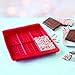 Sweet Creations Christmas Brittle Bark Silicone Chocolate Mold, Red