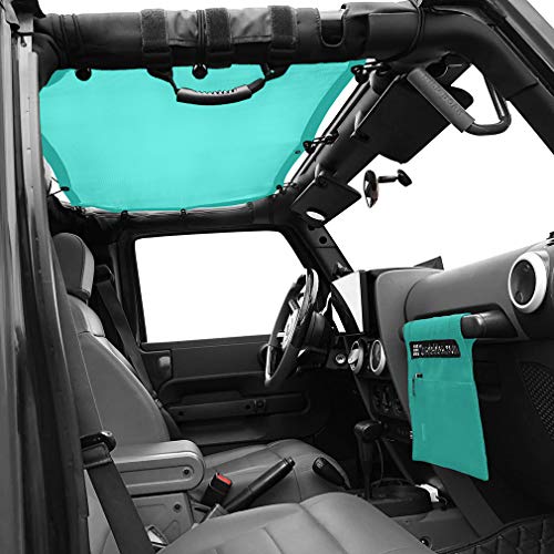 Shadeidea Sun Shade for Jeep Wrangler JK Unlimited (20072018) 4Door