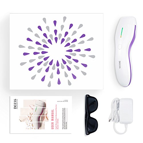 DEESS Hair Removal System series 3 plus, Permanent Hair Removal Device Home Use, 350,000 flashes,Purple.Corded Design, no downtime.Cooling gel is not required, Gift: Goggles.FDA cleared. - Thumbnail 6