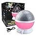 Girls Toys Age 2-10, Night Light Moon Star Rotating for Kids Baby Girls Toys for 3-10 Year Old Girls 2-10 Year Old Girl Gifts Birthday Best Christmas Xmas Halloween Gifts for Girls Pink DMUSNL03