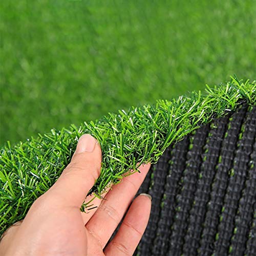 Artificial Grass for Dogs Pee Pads Dog Grass Mat and Grass Doormat Indoor Outdoor Rug Drainage Holes Fake Grass Turf for Puppy Potty Training Area Patio Lawn Decoration(26 in x 19 in) - Thumbnail 3