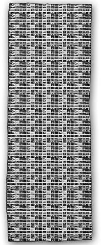 ZMLSJY Black And White Record Non Slip Yoga Towel Printing Ultra Absorbent Soft Towel Hot Yoga Mat Towel For Yoga Pilates Meditation Fitness Sports Beach