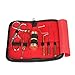 SF Fly Fishing Tying Tools Kit Gear Assortment Bullet Bobbin Threader Scissors Rotary Whip Finisher Bodkin Hackle Pliers Hair Stacker