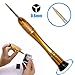 Ogodeal Screwdriver for iPhone 7 8 Plus Y000 0.6mm Premium Precision Tripoint TriWing Tri Tip Y Sharp Screwdriver Magnetic Open Repair Tools Screwdriver for iPhone X 7 8 Plus Apple Watch