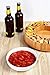 Rotating Appetizer Serving Platter - Taco Tray with Detachable Ceramic Dish - Lazy Susan Сhip and Dip Relish Dish - Bamboo Wood