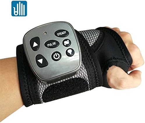 Wireless Wrist Massager For Carpal Tunnel Syndrome, Arthritis & Sprained Wrist Relief | Perfect For Gamers, IT Pro, Programmers, Both Hand (Wireless & Rechargeable)