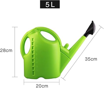 SSSM Regadera De Plástico Gran Capacidad Espesamiento De Boca Larga