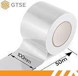 GTSE Wide White Duct Tape 100mm x 50m Waterproof Heavy Duty Gaffer Tape view 4