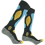 RANDY SUN Waterproof Skiing Socks, [SGS Certified] Unisex Knee Length Breathable Hiking Trekking Sock 1 Pair