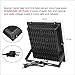 FAISHILAN 100W Led Flood Light, 500W Halogen Equiv Outdoor Work Lights, IP66 Waterproof with US-3 Plug in Led Security Light